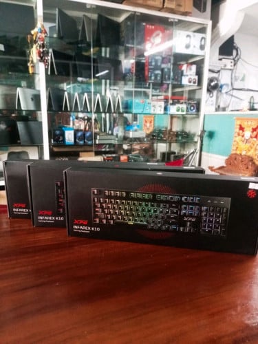 XPG INFAREX K10 Gaming Keyboard (RGB Lighting)