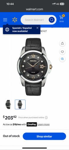 នាឡិកាដៃ Seiko originally Japan 🇯🇵