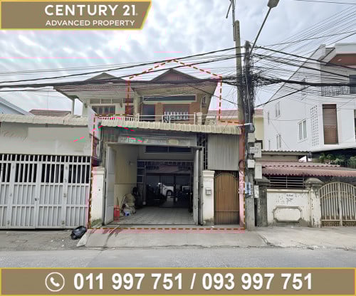 🏘 ផ្ទះល្វែង (ខាង) នៅជិតផ្លូវ271 ត្រូវការលក់បន្ទាន់ខ្លាំង (កូដ:​ A05-060081)