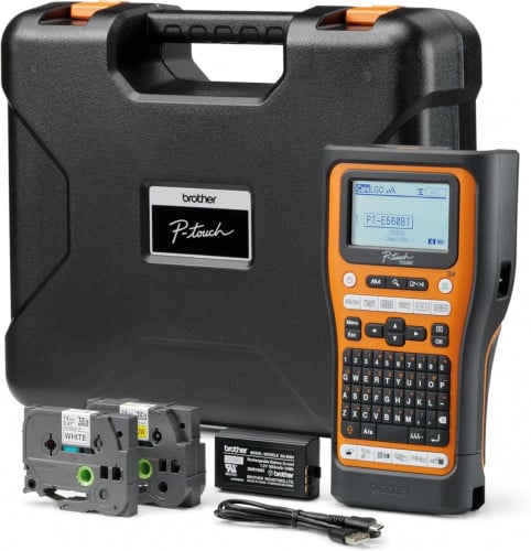 Brother - PT-E560BTVP - Pro Label printer | Dual auto- cutter | USB-C
