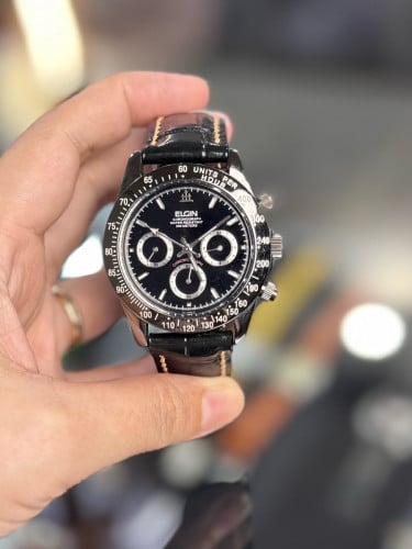 ELGIN Chronograph Quartz Mens Watch 39mm