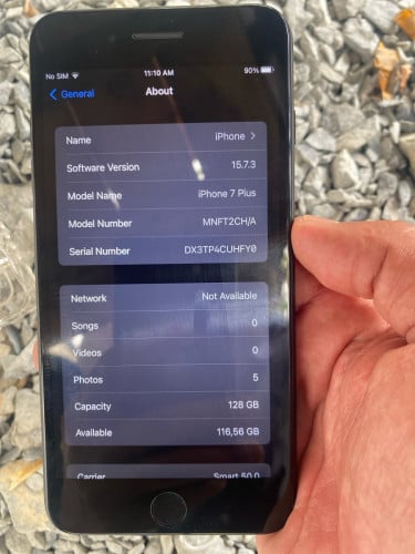 iPhone 7lus 128G 47$ នៅស្អាត ថ្ម១០០%