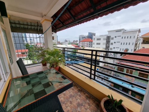N164 | 1 Bedroom Furnished Apartment For Rent in Daun Penh