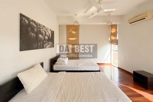 Siem Reap Riverside at Wat Bo 3 Bedroom Duplex Condo For Sale in Cambodia