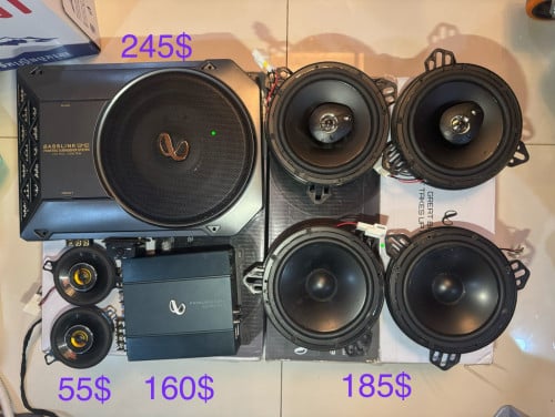 Speaker ឡាន Infinity មួយទឹក 535$