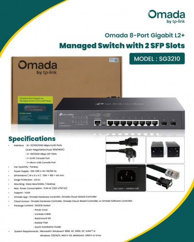 ๐ OMADA Gigabit Switch โ TP-LINK