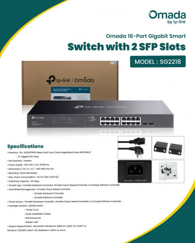 ๐ OMADA Gigabit Switch โ TP-LINK