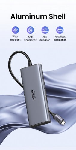 UGREEN 7 IN 1 USB-C DOCKING STATION HDMI DP 75902