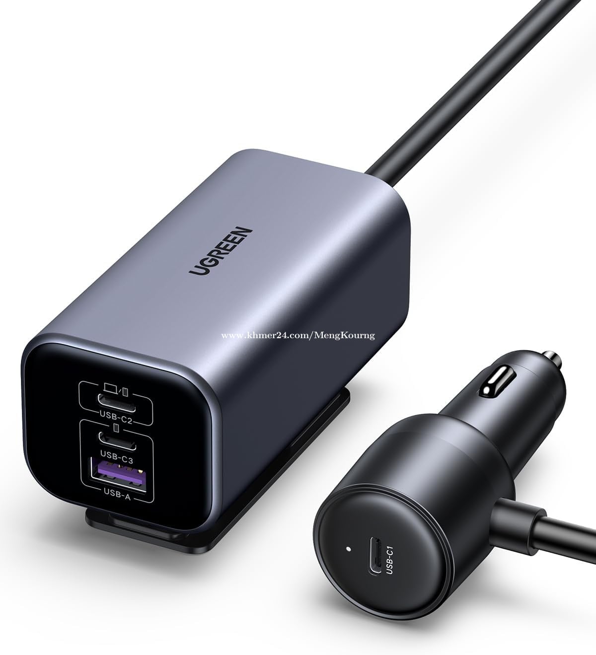 UGREEN 150W GaN Car Charger (3C1A) 35571
