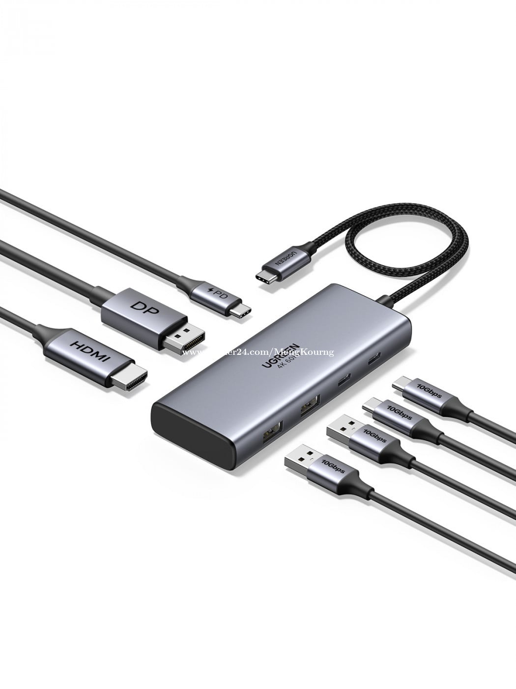 UGREEN 7 IN 1 USB-C DOCKING STATION HDMI DP 75902