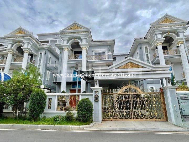 វីឡាទោលសំរាប់ជួលនៅបុរីវិមានភ្នំពេញ 598 / Single Villa for Rent at Borey Vimean Phnom Penh 598