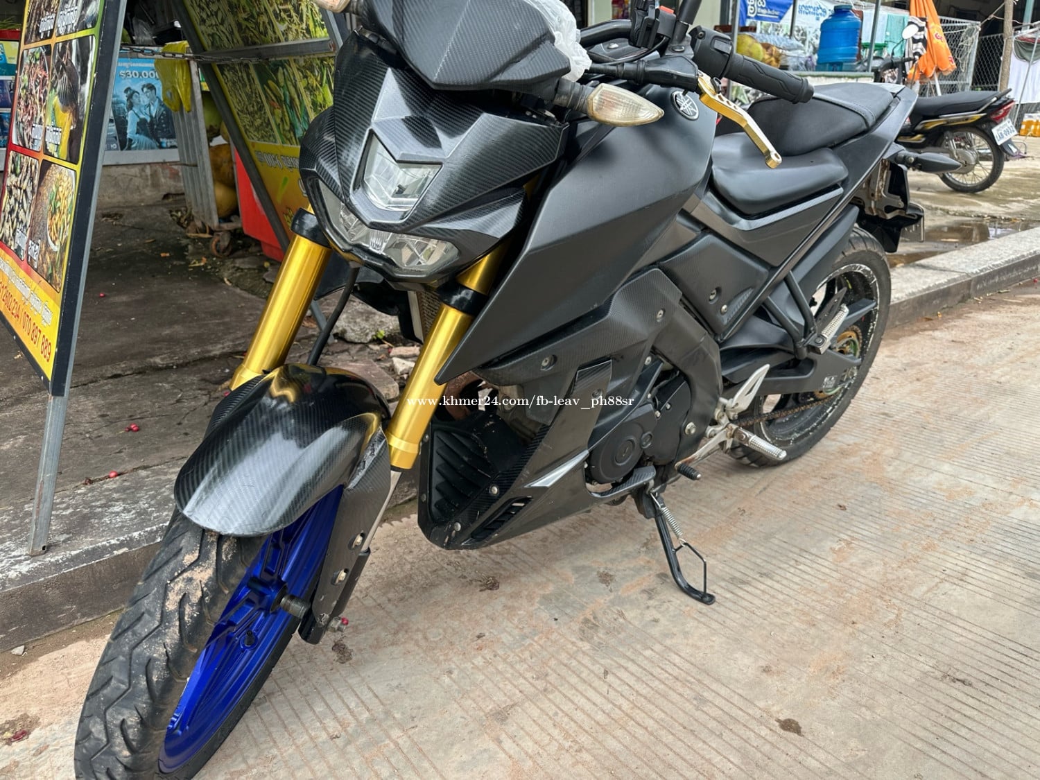 លក់ដោយសាអត់មានពេលជិះ M-Slaz ឆ្នាំ2017