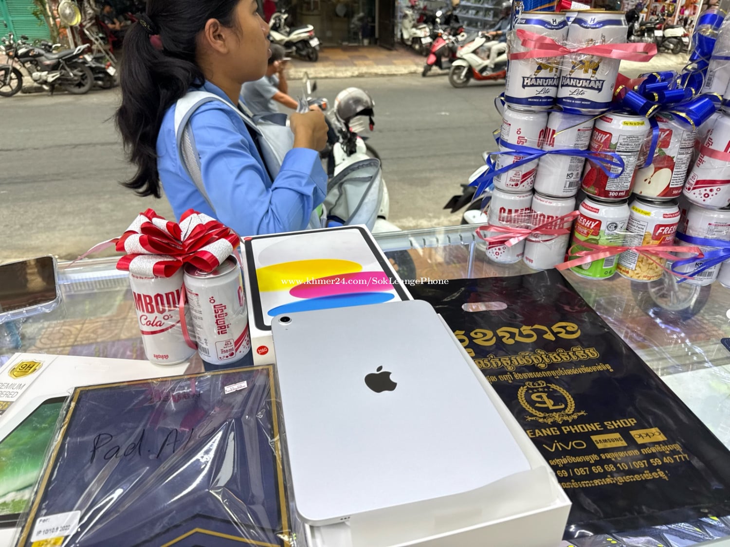 iPad A16(WiFi)(128g)(256g)ថ្មី