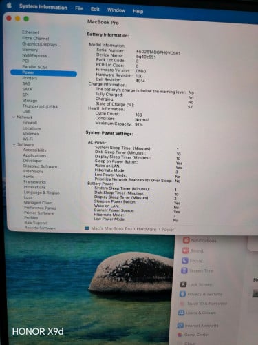 💐👌Mac book chaip M2 16" 2023 Ram 16GB Storage 512GB