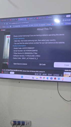 📺 FOR SALE – Samsung 55” Crystal UHD 4K Smart TV (TU7000)