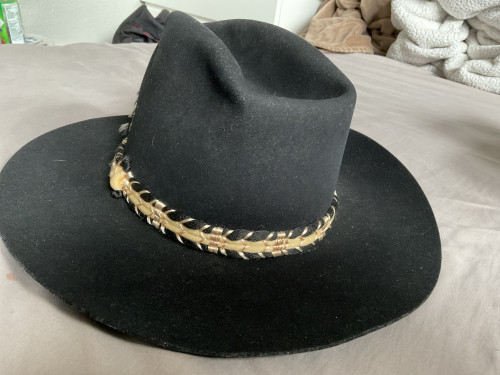 Dynafelt cowboy har the water repellent fur blend size7 មួកសំបុក