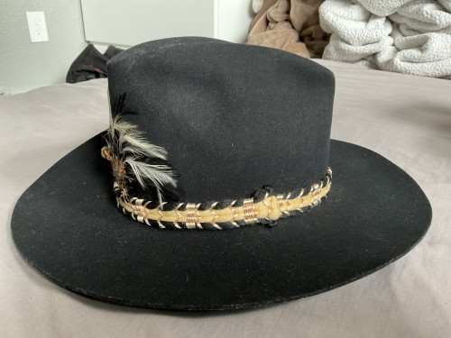 Dynafelt cowboy har the water repellent fur blend size7 មួកសំបុក