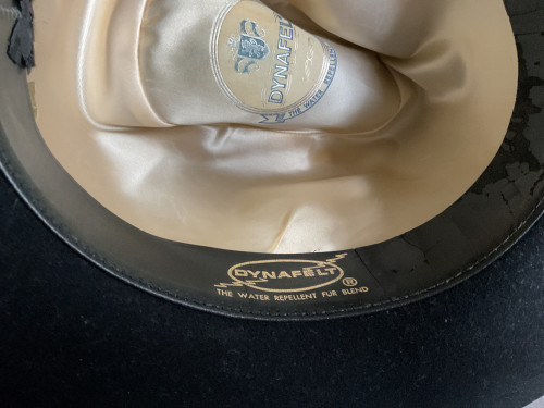 Dynafelt cowboy har the water repellent fur blend size7 មួកសំបុក