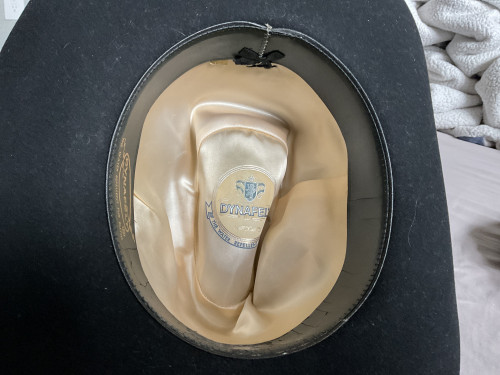 Dynafelt cowboy har the water repellent fur blend size7 មួកសំបុក