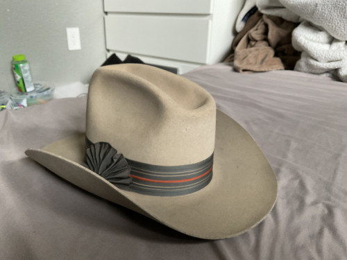 Dynafelt the water repellent មួកសំបុក cowboy cowgirl pre-owner size M  7 56cm good excellence