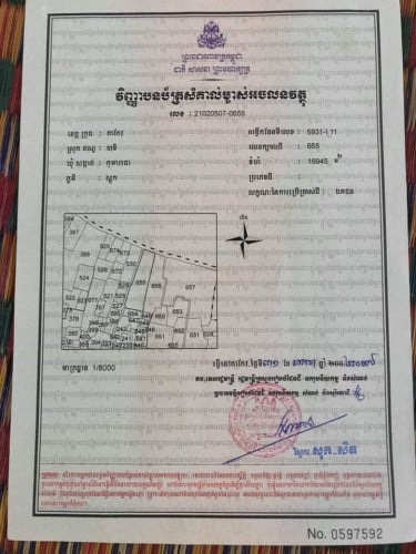 Land Sale លក់ដីចំការជាប់រោងចក្រ