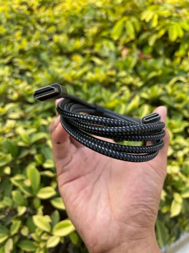 Mini HDMI to HDMI cable  4k (2M) ថ្មីគុណភាពល្អ