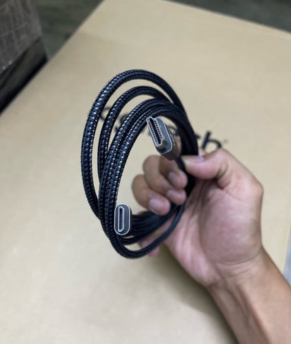 Mini HDMI to HDMI cable  4k (2M) ថ្មីគុណភាពល្អ
