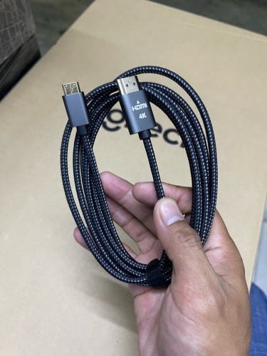 Mini HDMI to HDMI cable  4k (2M) ថ្មីគុណភាពល្អ