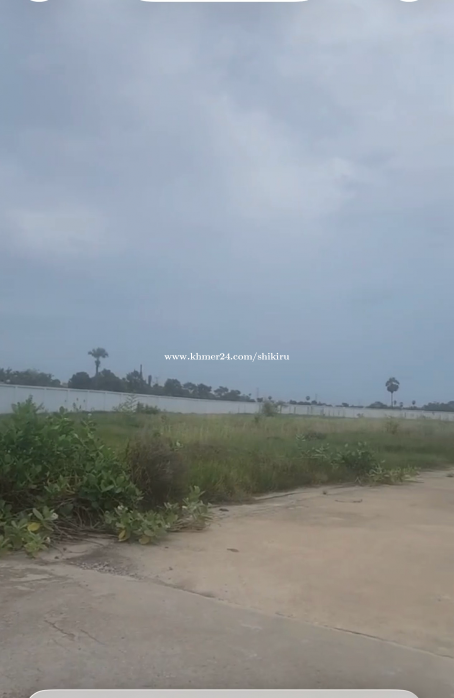ដីលក់បន្ទាន់ផ្លូវ51 4651m2 មានរបងស្រាប់