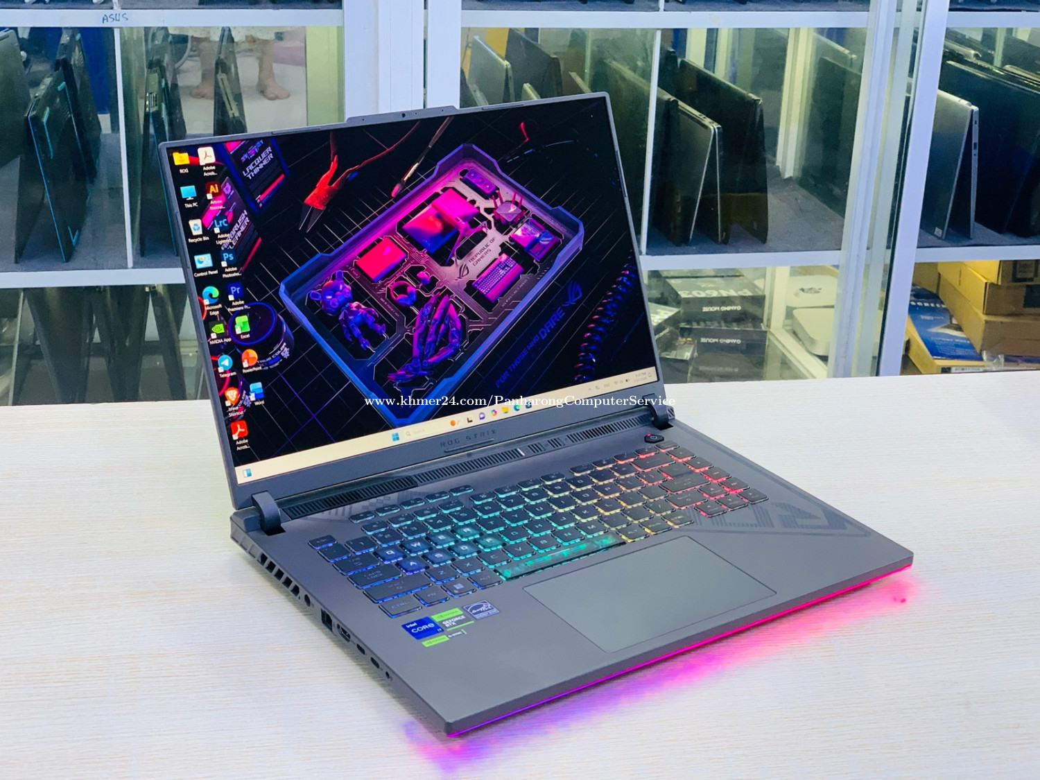 Asus ROG Strix G16 G714JU 16”FHD 165Hz price $950.00 in Tuek L'ak Pir ...
