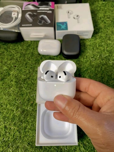 👉#កាសOriginal Apple AirPods 4 ANC 99.99% Box ស្អាតដូចថ្មី