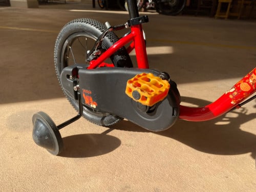 Decathlon kids bicycle, 14” wheels.