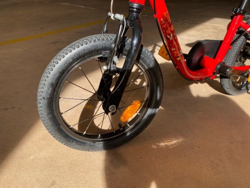 Decathlon kids bicycle, 14” wheels.