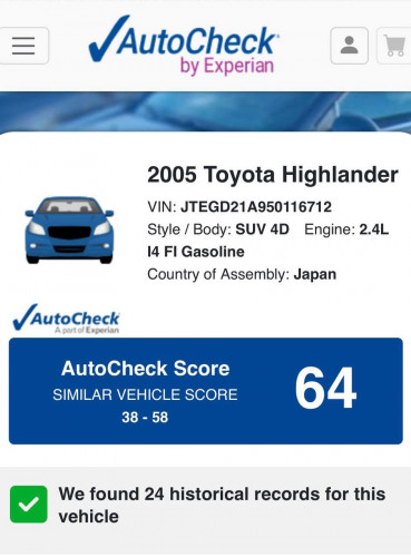 Highlander 2005 V4 ប៉ុងមួយ ក្នុងលឿង ប្រភេទឡានមូលសានុំស្រីន ថ្មីខ្លាំង