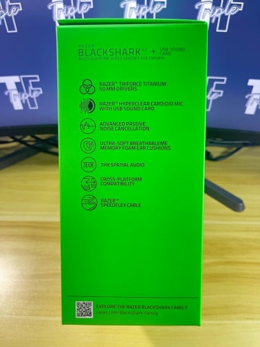 Razer BlackShark V2 + USB Sound Card | New