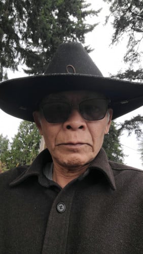 Renegade black cowboy hat មួកសំបុក