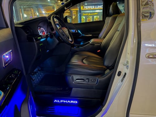 TOYOTA ALPHARD 011 🆙 023 មុខជប៉ុន លេងBody-kit ១ជុំ កៅអីធំម៉ាស្សាVIP ក្នុងខ្មៅ ដំបូលផ្កាយ 🌌✨💫☄️🌟