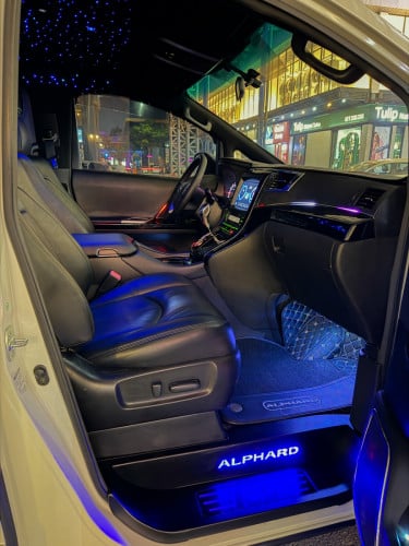 TOYOTA ALPHARD 011 🆙 023 មុខជប៉ុន លេងBody-kit ១ជុំ កៅអីធំម៉ាស្សាVIP ក្នុងខ្មៅ ដំបូលផ្កាយ 🌌✨💫☄️🌟
