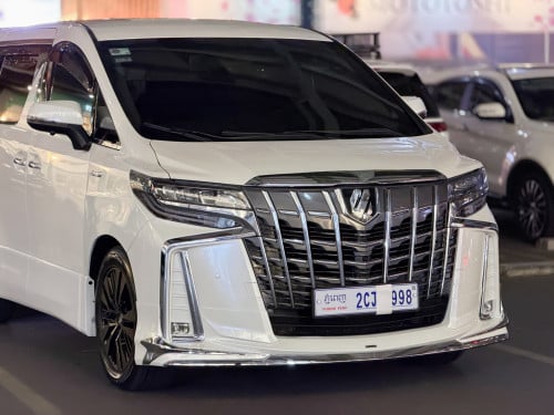 TOYOTA ALPHARD 011 🆙 023 មុខជប៉ុន លេងBody-kit ១ជុំ កៅអីធំម៉ាស្សាVIP ក្នុងខ្មៅ ដំបូលផ្កាយ 🌌✨💫☄️🌟