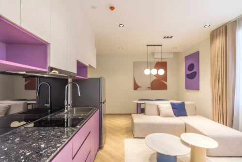 𝐅𝐨𝐫 𝐑𝐞𝐧𝐭: 1-Bedroom Apartment – Time Square 5, BKK1