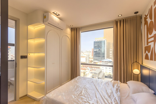 𝐅𝐨𝐫 𝐑𝐞𝐧𝐭: 1-Bedroom Apartment – Time Square 5, BKK1