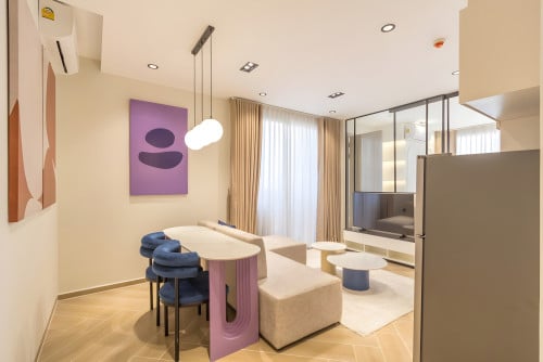 𝐅𝐨𝐫 𝐑𝐞𝐧𝐭: 1-Bedroom Apartment – Time Square 5, BKK1