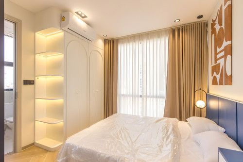 𝐅𝐨𝐫 𝐑𝐞𝐧𝐭: 1-Bedroom Apartment – Time Square 5, BKK1