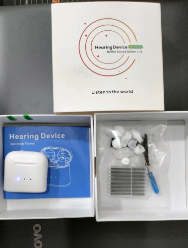ឧបករណ៍ជំនួយការស្ដាប់ / Hearing Aid device អាចសាកថ្មតាម Type-C