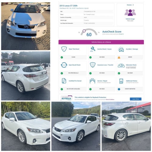 Lexus CT200H 2013