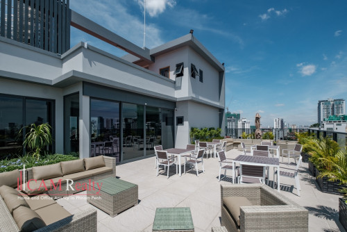 Modern style 1 bedroom serviced apartment for rent in BKK1