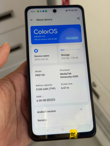 OppO A3X 5G