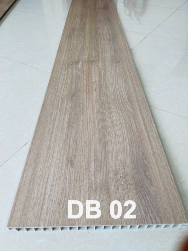 PVC ក្តាក្រាលបាត WPC decking 3D ក្តារានហាល