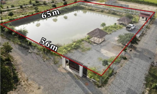 ដីលក់ទំហំ 3526m2 អង្គស្នួល​ ខេត្តកណ្ដាល