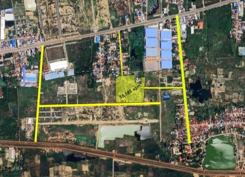 🏡 កំពង់ស្ពឺ សំរោងទង 🏡 ដីលក់បន្ទាន់  តម្លៃ: $39 / ការ៉េ